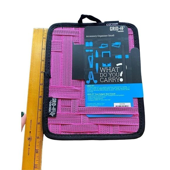 GRID-IT any Cocoon CPG7BK GRID-IT!® Accessory Organizer - Small 7.25" x 9.25" Bl - Picture 6 of 7